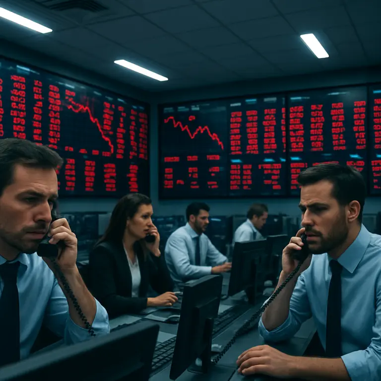 Traders on a national exchange react to the bill and overnight market moves, London financial district.