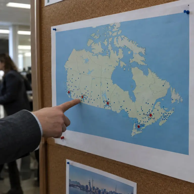 Map of the federal Locker’s hosting footprint; the audit highlights concentration of mirrored data in three provinces.