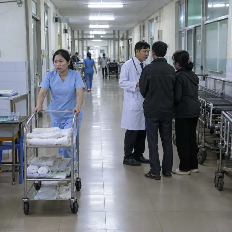 Patients from the crash being treated at Đà Nẵng City Hospital; medical staff continue triage, 22 September 2026.